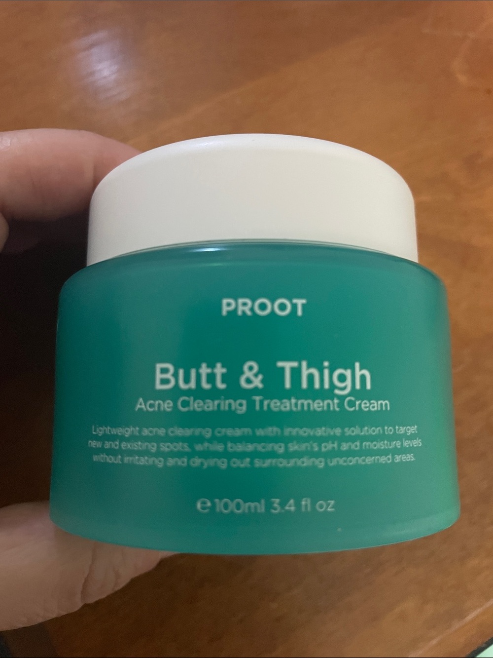 Butt & Thigh Acne Clearing Treatment Cream — Teal